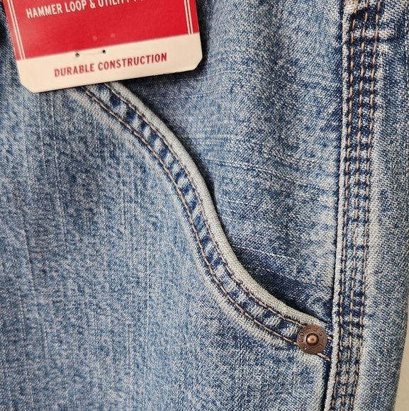 Levi Strauss Signature Men’s Carpenter Pants – Size 42x30 – Boot Cut hammer NWT - Picture 6 of 16
